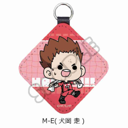 Haikyu!! Everyone mochocho operation! Part 1 Leather Charm M-E Inuoka Run (ハイキュー!! みんなmochocho化大作戦! 第1弾 レザーチャーム M-E 犬岡走)