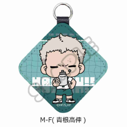 Haikyu!! Everyone's mochocho operation! Part 1 Leather Charm M-F Takanobu Aone (ハイキュー!! みんなmochocho化大作戦! 第1弾 レザーチャーム M-F 青根高伸)