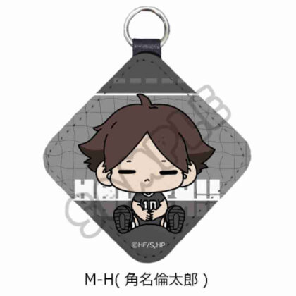 Haikyu!! Everyone's Mochocho Operation! Part 1 Leather Charm M-H Rintaro Kadona (ハイキュー!! みんなmochocho化大作戦! 第1弾 レザーチャーム M-H 角名倫太郎)