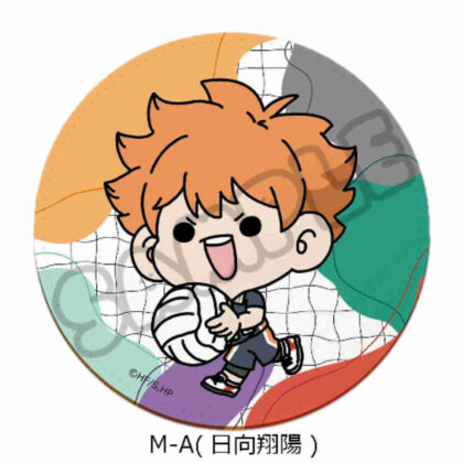 Haikyu!! Everyone mochocho operation! 1st edition leather coaster M-A Hinata Shoyo (ハイキュー!! みんなmochocho化大作戦! 第1弾 レザーコースター M-A 日向翔陽)