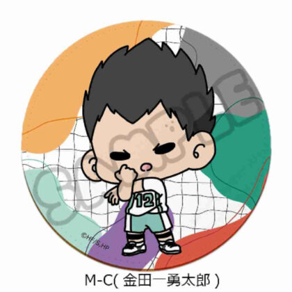 Haikyu!! Everyone's mochocho operation! Part 1 Leather Coaster M-C Yutaro Kindaichi (ハイキュー!! みんなmochocho化大作戦! 第1弾 レザーコースター M-C 金田一勇太郎)