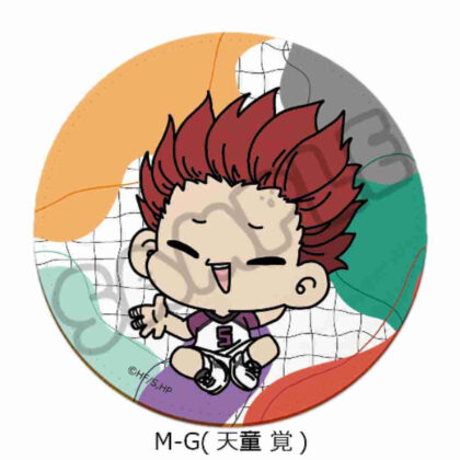 Haikyu!! Everyone mochocho operation! 1st edition leather coaster M-G Tendo Satoru (ハイキュー!! みんなmochocho化大作戦! 第1弾 レザーコースター M-G 天童覚)