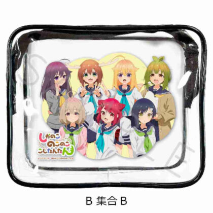 Shikanokokokokoshintan Clear Pouch B Set B (しかのこのこのここしたんたん クリアポーチ B集合B)