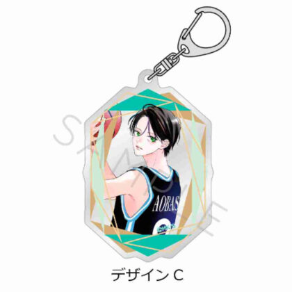 Re:blue acrylic keychain design C (Re:blue アクリルキーホルダー デザインC)