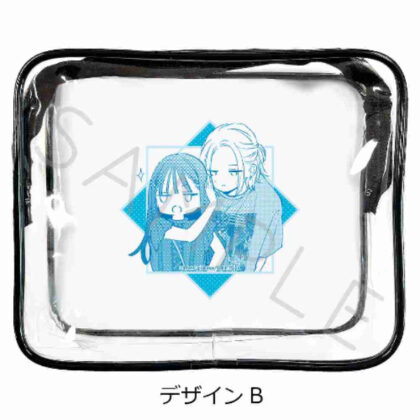Re:blue clear pouch design B (Re:blue クリアポーチ デザインB)