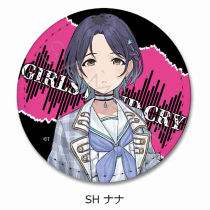 ガールズバンドクライ 第2弾 レザーバッジ(丸形) SHナナ (女子樂團 Cry Part 2 皮革徽章（圓形）SH Nana)