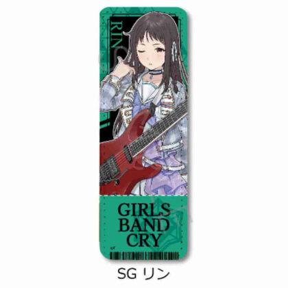 ガールズバンドクライ 第2弾 レザーバッジ(ロング) SGリン (女子樂團 Cry Vol. 2 皮革徽章（長）SG Rin)