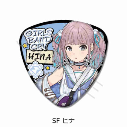 ガールズバンドクライ 第2弾 ピック型缶バッジ SF ヒナ (少女樂團 Cry Vol.2 Pick-type Can 徽章 SF Hina)