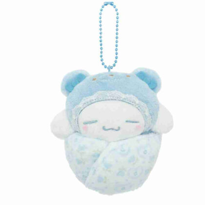 Sanrio Characters Swaddle Mascot Latekuma Baby Cinnamoroll (サンリオキャラクターズ おくるみマスコット ラテクマベビー シナモロール)