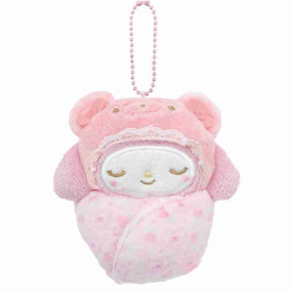 Sanrio Characters Swaddle Mascot Latekuma Baby My Melody (サンリオキャラクターズ おくるみマスコット ラテクマベビー マイメロディ)
