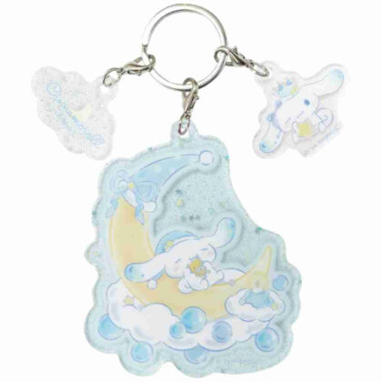 Sanrio Characters Sleeping Triple Charm Cinnamoroll (サンリオキャラクターズ すやすや3連チャーム シナモロール)