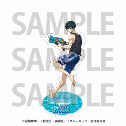 Hakone Kowakien Yunessun x Blue Rock Acrylic Stand Rin Itoshi (箱根小涌園ユネッサン×ブルーロック アクリルスタンド 糸師凛)