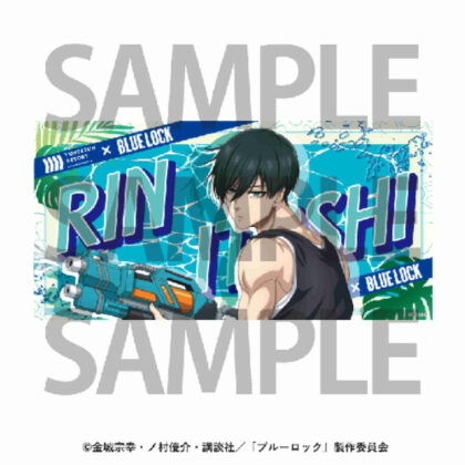 Hakone Kowakien Yunessun x Blue Rock Bath Towel Rin Itoshi (箱根小涌園ユネッサン×ブルーロック バスタオル 糸師凛)