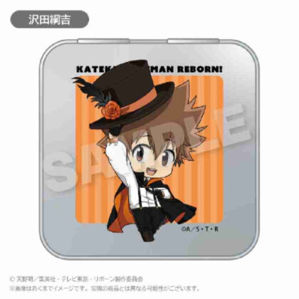 Katekyo Hitman REBORN! Collection can case Petit Phantom Thieves Ver. Tsunayoshi Sawada (家庭教師ヒットマンREBORN! コレクション缶ケース ぷち怪盗団Ver. 沢田綱吉)