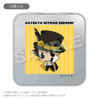 Katekyo Hitman REBORN! Collection can case Petit Phantom Thieves Ver. Reborn (家庭教師ヒットマンREBORN! コレクション缶ケース ぷち怪盗団Ver. リボーン)