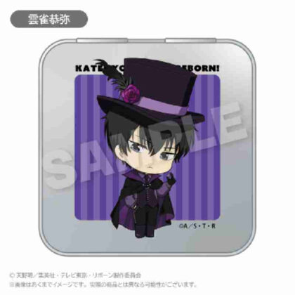 Katekyo Hitman REBORN! Collection can case Petit Phantom Thieves Ver. Kyoya Hibari (家庭教師ヒットマンREBORN! コレクション缶ケース ぷち怪盗団Ver. 雲雀恭弥)