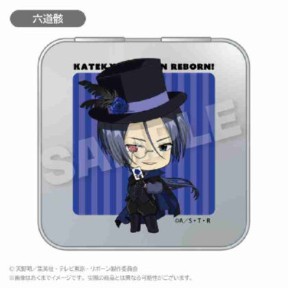 Katekyo Hitman REBORN! Collection can case Petit Phantom Thieves Ver. Mukuro Rokudo (家庭教師ヒットマンREBORN! コレクション缶ケース ぷち怪盗団Ver. 六道骸)
