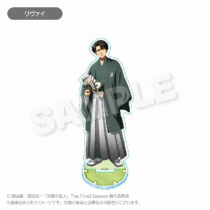進撃の巨人 アクリルスタンド お正月Ver. リヴァイ (進擊的巨人 壓克力看台 新年Ver.)