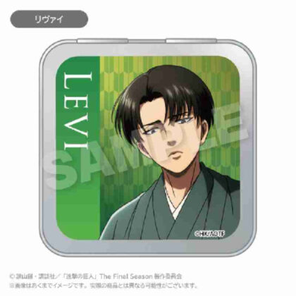 進撃の巨人 コレクション缶ケース お正月Ver. リヴァイ (進擊的巨人收藏罐盒新年Ver.)