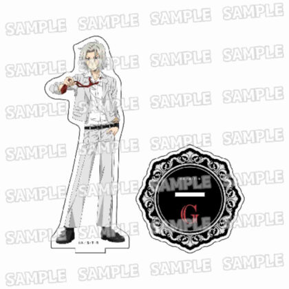 Katekyo Hitman REBORN! Original BIG Acrylic Stand White Suit Ver. 2 Hayato Gokudera (家庭教師ヒットマンREBORN! 描き下ろしBIGアクリルスタンド ホワイトスーツVer. 2 獄寺隼人)