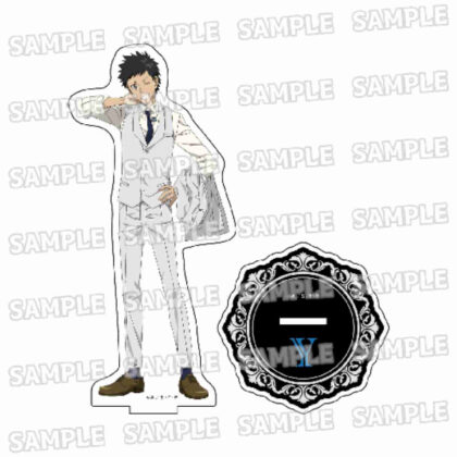Katekyo Hitman REBORN! Original BIG acrylic stand White Suit Ver. 3 Takeshi Yamamoto (家庭教師ヒットマンREBORN! 描き下ろしBIGアクリルスタンド ホワイトスーツVer. 3 山本武)
