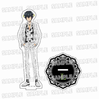 Katekyo Hitman REBORN! Original BIG Acrylic Stand White Suit Ver. 5 Lambo (家庭教師ヒットマンREBORN! 描き下ろしBIGアクリルスタンド ホワイトスーツVer. 5 ランボ)