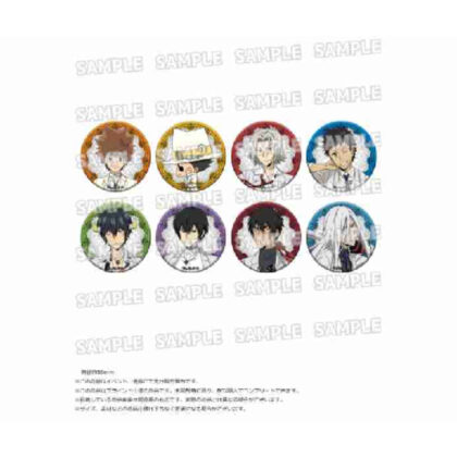 Katekyo Hitman REBORN! Original Can Badge Collection White Suit Ver. (家庭教師ヒットマンREBORN! 描き下ろし缶バッジコレクション ホワイトスーツVer.)
