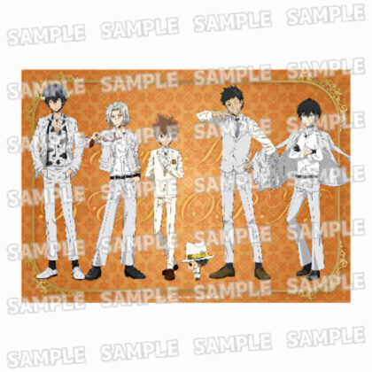 Katekyo Hitman REBORN! Original cloth poster White suit Ver. A (家庭教師ヒットマンREBORN! 描き下ろし布ポスター ホワイトスーツVer. A)