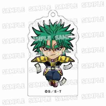 Bobobobo Bobobo Deformed Acrylic Key Chain 4 Halekulani (ボボボーボ・ボーボボ デフォルメアクリルキーホルダー 4 ハレクラニ)