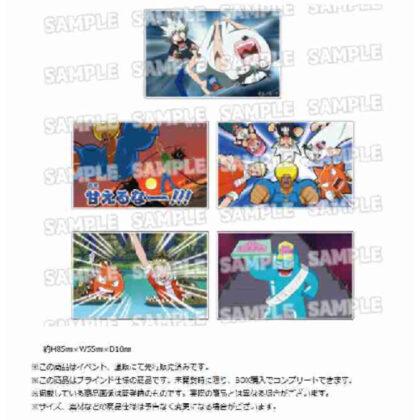 Bobobobo Bobobo Acrylic Block Collection (ボボボーボ・ボーボボ アクリルブロックコレクション)