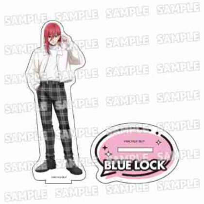 Blue Rock Original Illustration BIG Acrylic Stand Denim Coordination Ver. 4 Shredded Leopard Horse (ブルーロック 描き下ろしBIGアクリルスタンド デニムコーデVer. 4 千切豹馬)