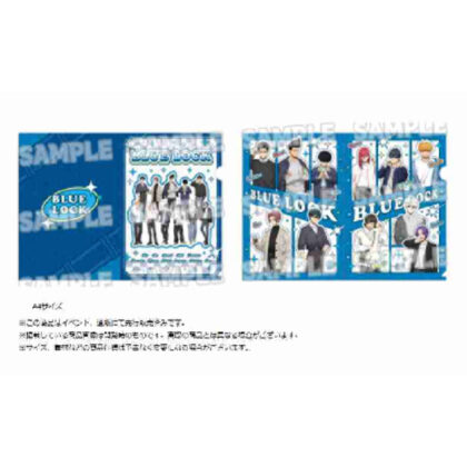 Blue Rock Original Illustration Clear File Set Denim Coordination Ver. (ブルーロック 描き下ろしクリアファイルセット デニムコーデVer.)
