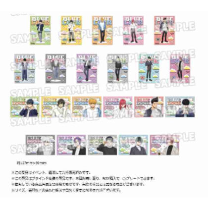 Blue Rock Original Bromide Collection Denim Coordination Ver. (ブルーロック 描き下ろしブロマイドコレクション デニムコーデVer.)