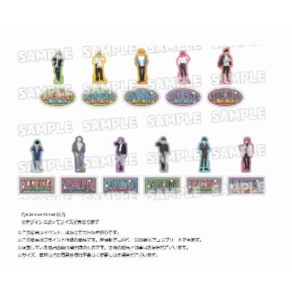 Blue Rock Original Sticker Collection Denim Coordination Ver. (ブルーロック 描き下ろしステッカーコレクション デニムコーデVer.)