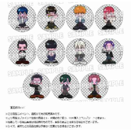 Blue Rock Original Can Badge Collection Denim Coordination Ver. (ブルーロック 描き起こし缶バッジコレクション デニムコーデVer.)