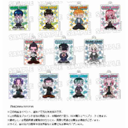 Blue Rock Original Illustration Acrylic Keychain Collection Denim Coordination Ver. (ブルーロック 描き起こしアクリルキーホルダーコレクション デニムコーデVer.)