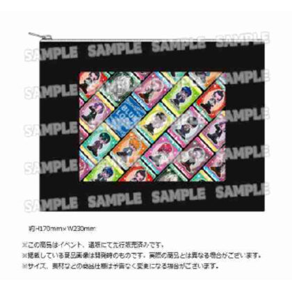 Blue Rock Original Illustration Pouch Denim Coordination Ver. (ブルーロック 描き起こしポーチ デニムコーデVer.)