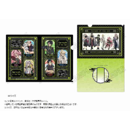 Seraph of the End Original Illustration Clear File Set Original Costume Ver. (終わりのセラフ 描き下ろしクリアファイルセット オリジナル衣装Ver.)