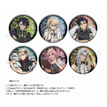 Seraph of the End Original Can Badge Collection Original Costume Ver. (終わりのセラフ 描き下ろし缶バッジコレクション オリジナル衣装Ver.)