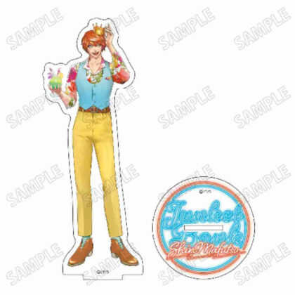 Junket Bank Original Illustration BIG Acrylic Stand Summer Party Ver. 1 Akira Makitsu (ジャンケットバンク 描き下ろしBIGアクリルスタンド サマーパーティーVer. 1 真経津晨)