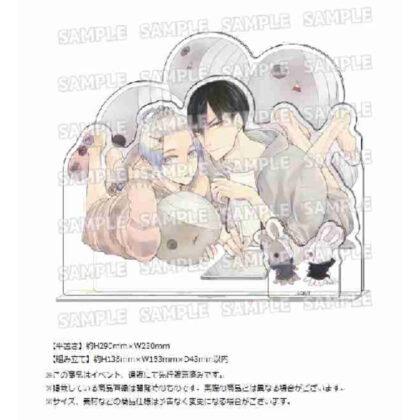 地雷系彼氏すずくん 描き下ろしアクリルジオラマ (地雷男友鈴君新畫的壓克力立體模型)