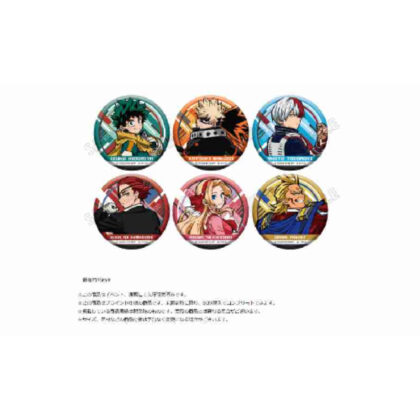 My Hero Academia THE MOVIE Your Next Original Can Badge Collection (僕のヒーローアカデミア THE MOVIE ユアネクスト 描き下ろし缶バッジコレクション)