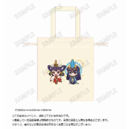 Tenho no Sakunahime drawstring tote bag (天穂のサクナヒメ 巾着トートバッグ)