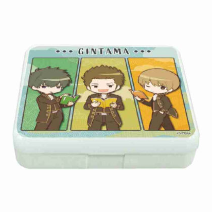 Accessory case Gintama 03 Kondo & Hijikata & Okita (retro art illustration) (小物ケース 銀魂 03 近藤&土方&沖田(レトロアートイラスト))