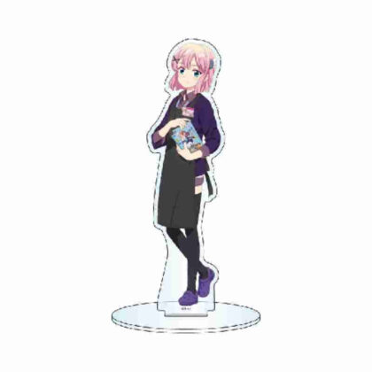 Acrylic stand Machikado Mazoku 2-chome 22 Momo Chiyoda Bookseller Ver. (Newly drawn illustration) (アクリルスタンド まちカドまぞく 2丁目 22 千代田桃 書店員Ver.(描き下ろしイラスト))