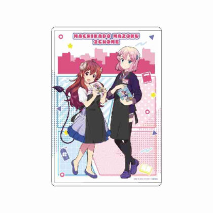 Character Clear Case Machikado Mazoku 2-chome 05 Yuko Yoshida & Momo Chiyoda Bookstore Clerk Ver. (Original illustration) (キャラクリアケース まちカドまぞく 2丁目 05 吉田優子&千代田桃 書店員Ver.(描き下ろしイラスト))
