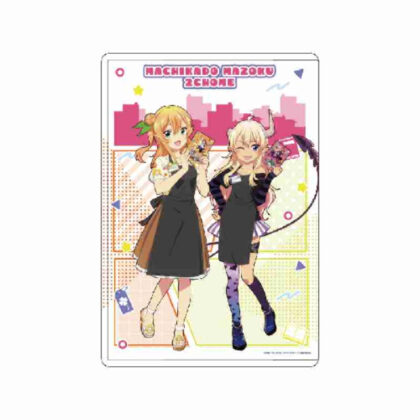Character Clear Case Machikado Mazoku 2-chome 06 Lilith & Yo Natsuki Mikan Bookstore Clerk Ver. (Original illustration) (キャラクリアケース まちカドまぞく 2丁目 06 リリス&陽夏木ミカン 書店員Ver.(描き下ろしイラスト))