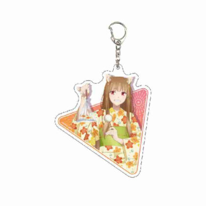 Big acrylic key chain Spice and Wolf 02 Holo A (newly drawn illustration) (デカアクリルキーホルダー 狼と香辛料 02 ホロA(描き下ろしイラスト))