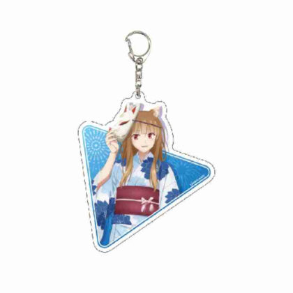 Big acrylic key chain Spice and Wolf 03 Holo B (newly drawn illustration) (デカアクリルキーホルダー 狼と香辛料 03 ホロB(描き下ろしイラスト))