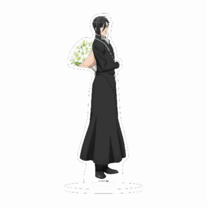 Acrylic stand Black Butler - Boarding School Edition - 01 Sebastian Michaelis (Original illustration) (アクリルスタンド 黒執事 -寄宿学校編- 01 セバスチャン・ミカエリス(描き下ろしイラスト))